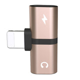T-shaped headphone 2-in-1 dual-port adaptor for iPhone