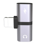 T-shaped headphone 2-in-1 dual-port adaptor for iPhone