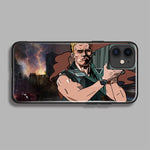 Arnold Schwarzenegger movie Commando 1985 poster glossy smooth tempered glass case For Apple iPhone 11 PRO MAX i11 pro coque