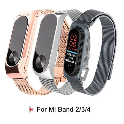 Stainless Steel STRAP for Xiaomi Mi Band 2 3 4