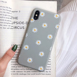 Flower Case SOFT SILICONE for iPhone