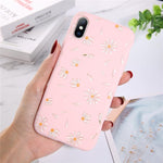 Flower Case SOFT SILICONE for iPhone