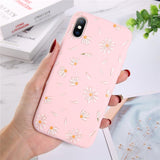 Flower Case SOFT SILICONE for iPhone