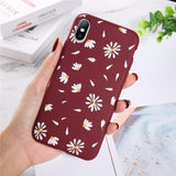 Flower Case SOFT SILICONE for iPhone