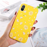 Flower Case SOFT SILICONE for iPhone