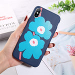 Flower Case SOFT SILICONE for iPhone