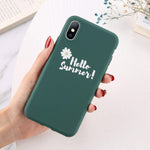 Flower Case SOFT SILICONE for iPhone