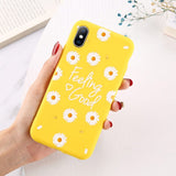 Flower Case SOFT SILICONE for iPhone