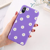 Flower Case SOFT SILICONE for iPhone
