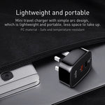 USB Quick Charge 3.0 UK Plug Double Port Wall Charger