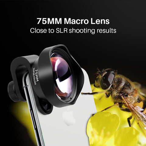75MM Mobile Macro Lens for 4K UHD Shots