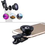 3-in-1 Wide Angle Macro Fisheye Lens