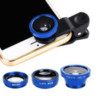 3-in-1 Wide Angle Macro Fisheye Lens