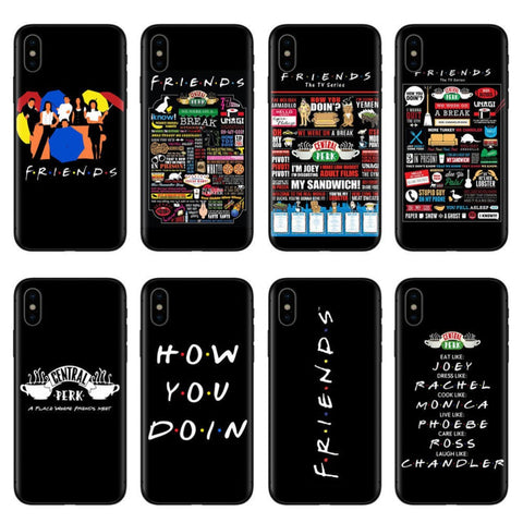 F.R.I.E.N.D.S Silicone case for iPhone