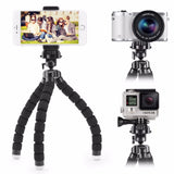 Mini Flexible Sponge Octopus Tripod