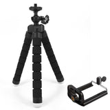 Mini Flexible Sponge Octopus Tripod