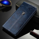 USLION Luxury Flip Leather Phone Case For iPhone 7 5 5s SE 6 6 Plus Wallet Card Slots Cases Cover For iPhone X XS Max XR 8 Plus