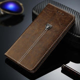 USLION Luxury Flip Leather Phone Case For iPhone 7 5 5s SE 6 6 Plus Wallet Card Slots Cases Cover For iPhone X XS Max XR 8 Plus