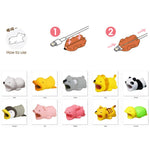 Universal Charging Cable Cartoon Bite Stub