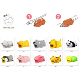 Universal Charging Cable Cartoon Bite Stub