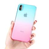 FLOVEME For iPhone 6 6S iPhone 7 8 Plus Ultra Thin Cases for iPhone X XS Max XR Clear TPU Phone Cases For iPhone 5S 5 SE Fundas
