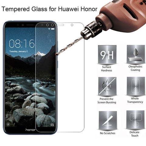Temper Glass for HUWAEI Y7, Y5, Y6