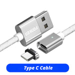 Magnetic type-C USB fast charge