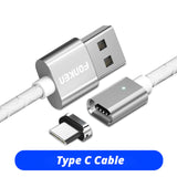 Magnetic type-C USB fast charge
