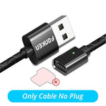 Magnetic type-C USB fast charge