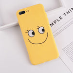 Lovebay Phone Case For iPhone 6 6s 7 8 Plus X XR XS Max Cute Cartoon Letter Deer Smiley Face Soft TPU For iPhone 5 5S SE Cover