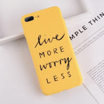 Lovebay Phone Case For iPhone 6 6s 7 8 Plus X XR XS Max Cute Cartoon Letter Deer Smiley Face Soft TPU For iPhone 5 5S SE Cover