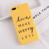 Lovebay Phone Case For iPhone 6 6s 7 8 Plus X XR XS Max Cute Cartoon Letter Deer Smiley Face Soft TPU For iPhone 5 5S SE Cover