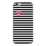 Heart Print Case For Iphones