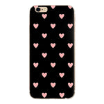 Heart Print Case For Iphones