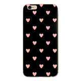 Heart Print Case For Iphones