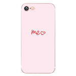 Heart Print Case For Iphones