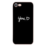 Heart Print Case For Iphones