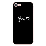 Heart Print Case For Iphones