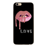 Heart Print Case For Iphones