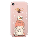 Heart Print Case For Iphones