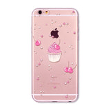 Heart Print Case For Iphones
