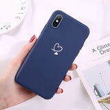 LoveBay Love heart Pattern Soft TPU Case for iPhone
