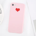 LoveBay Love heart Pattern Soft TPU Case for iPhone