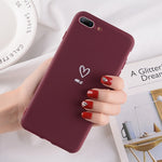 LoveBay Love heart Pattern Soft TPU Case for iPhone