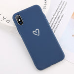 LoveBay Love heart Pattern Soft TPU Case for iPhone