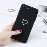 LoveBay Love heart Pattern Soft TPU Case for iPhone