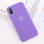 LoveBay Love heart Pattern Soft TPU Case for iPhone