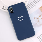 LoveBay Love heart Pattern Soft TPU Case for iPhone
