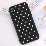 LoveBay Love heart Pattern Soft TPU Case for iPhone