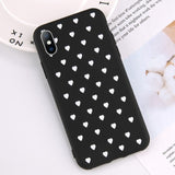LoveBay Love heart Pattern Soft TPU Case for iPhone